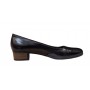 Pantofi dama casual din piele naturala Negru - STD24N